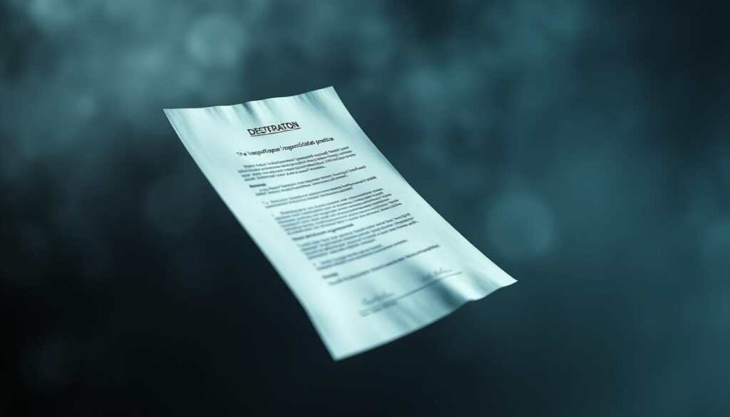 A legal document floating in an ethereal, dimly lit environment, its text obscured and indistinct. The background is a hazy blur, suggesting the complexity and ambiguity of practical implications. Subtle shadows and highlights create a sense of depth and uncertainty, mirroring the concept of "indisponibilidade prática." The document appears to be partially obscured, hinting at the limitations and constraints surrounding the legal process. The overall atmosphere is one of contemplation and unease, inviting the viewer to ponder the nuances of this legal concept. A legal document floating in an ethereal, dimly lit environment, its text obscured and indistinct. The background is a hazy blur, suggesting the complexity and ambiguity of practical implications. Subtle shadows and highlights create a sense of depth and uncertainty, mirroring the concept of "indisponibilidade prática." The document appears to be partially obscured, hinting at the limitations and constraints surrounding the legal process. The overall atmosphere is one of contemplation and unease, inviting the viewer to ponder the nuances of this legal concept.