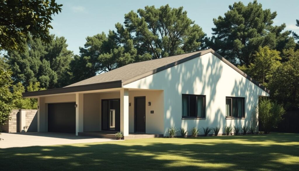 A mid-century modern house with an unregistered legal status, casting long shadows against a backdrop of lush greenery. The building's facade features clean lines and minimalist design, hinting at its architectural pedigree. The image conveys a sense of uncertainty, as the house's legal ambiguity looms large. The lighting is soft and diffused, creating a contemplative mood. The angle is slightly elevated, allowing the viewer to observe the property's position within the surrounding landscape. This image effectively illustrates the concept of an "unregistered property" and its implications. A mid-century modern house with an unregistered legal status, casting long shadows against a backdrop of lush greenery. The building's facade features clean lines and minimalist design, hinting at its architectural pedigree. The image conveys a sense of uncertainty, as the house's legal ambiguity looms large. The lighting is soft and diffused, creating a contemplative mood. The angle is slightly elevated, allowing the viewer to observe the property's position within the surrounding landscape. This image effectively illustrates the concept of an "unregistered property" and its implications.