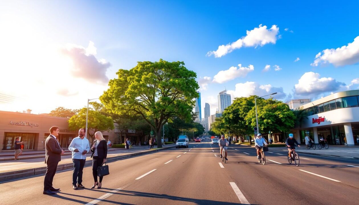 Avenida Pedro Taques em Maringá: Acesso rápido e bons serviços