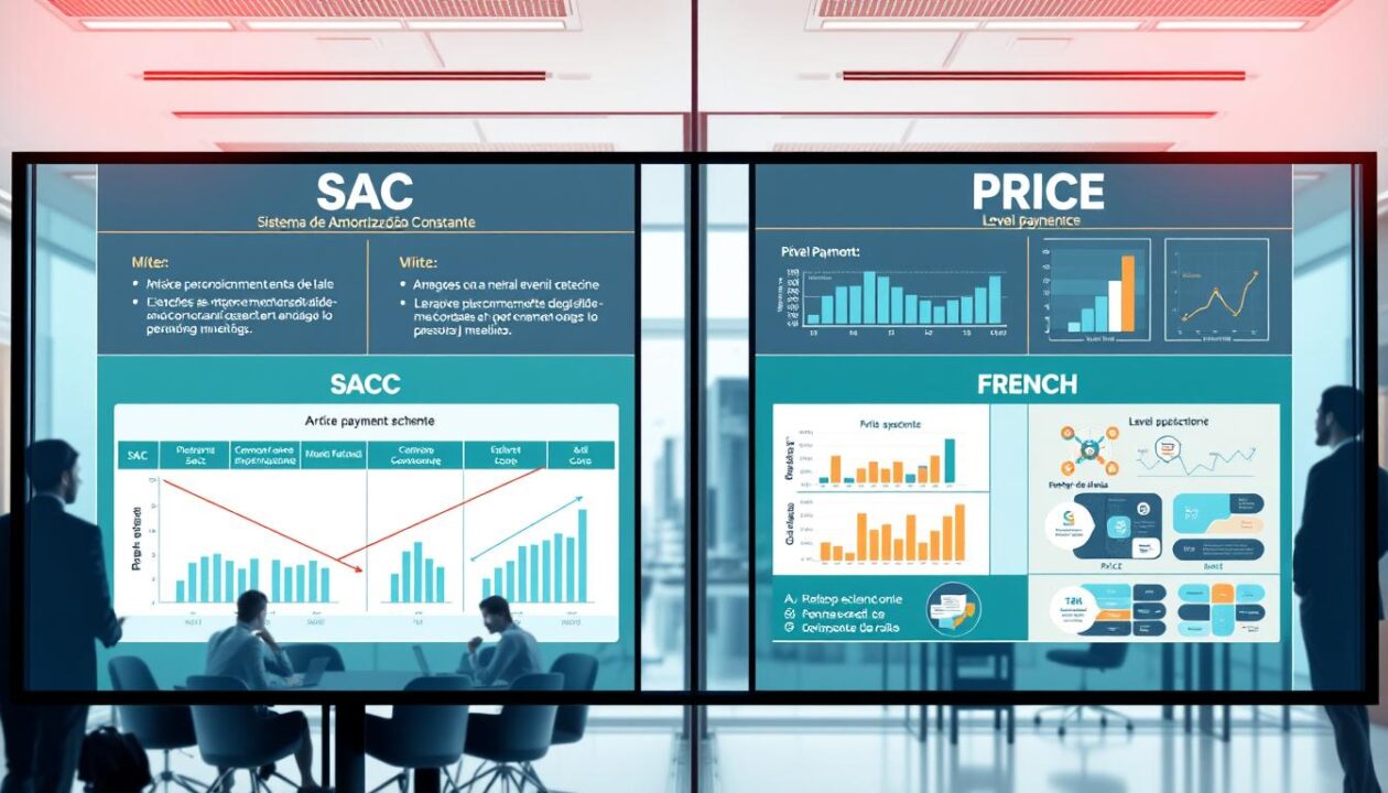 Qual a diferença entre sac e price?