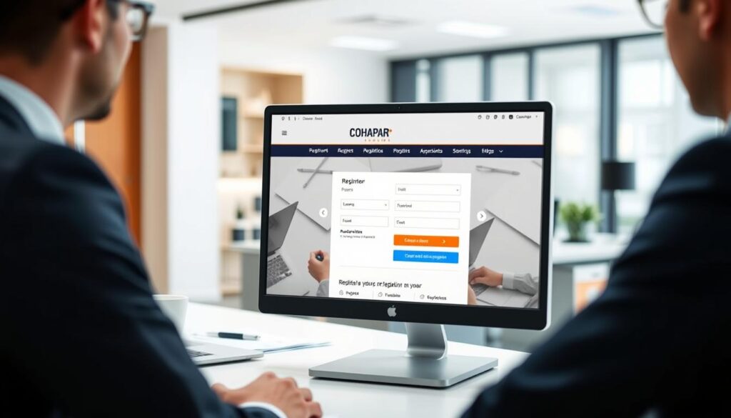 inscrição cohapar online