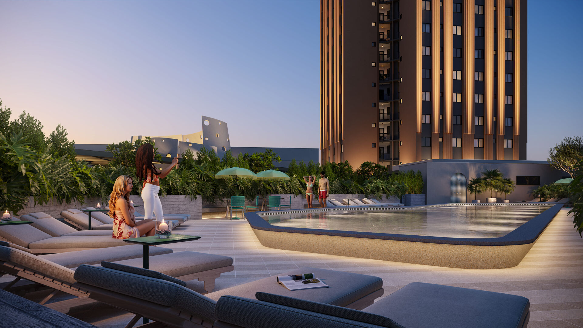 Amalfi Residence Maringá - Lançamento Construtora Design 54 amalfi maringa oficial area de lazer2