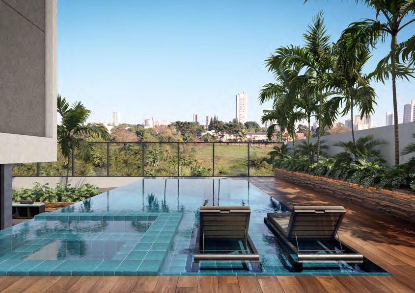 Lançamento Célis Park Maringá - Construtora OG3 50 Área de Lazer Planta tipo 1 e 2 Célis Park
Zona 08 - Maringá/PR