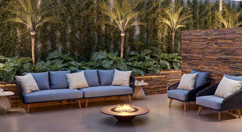 Lançamento Célis Park Maringá - Construtora OG3 55 Terraço com sofá e fogueira Célis Park
Zona 08 - Maringá/PR