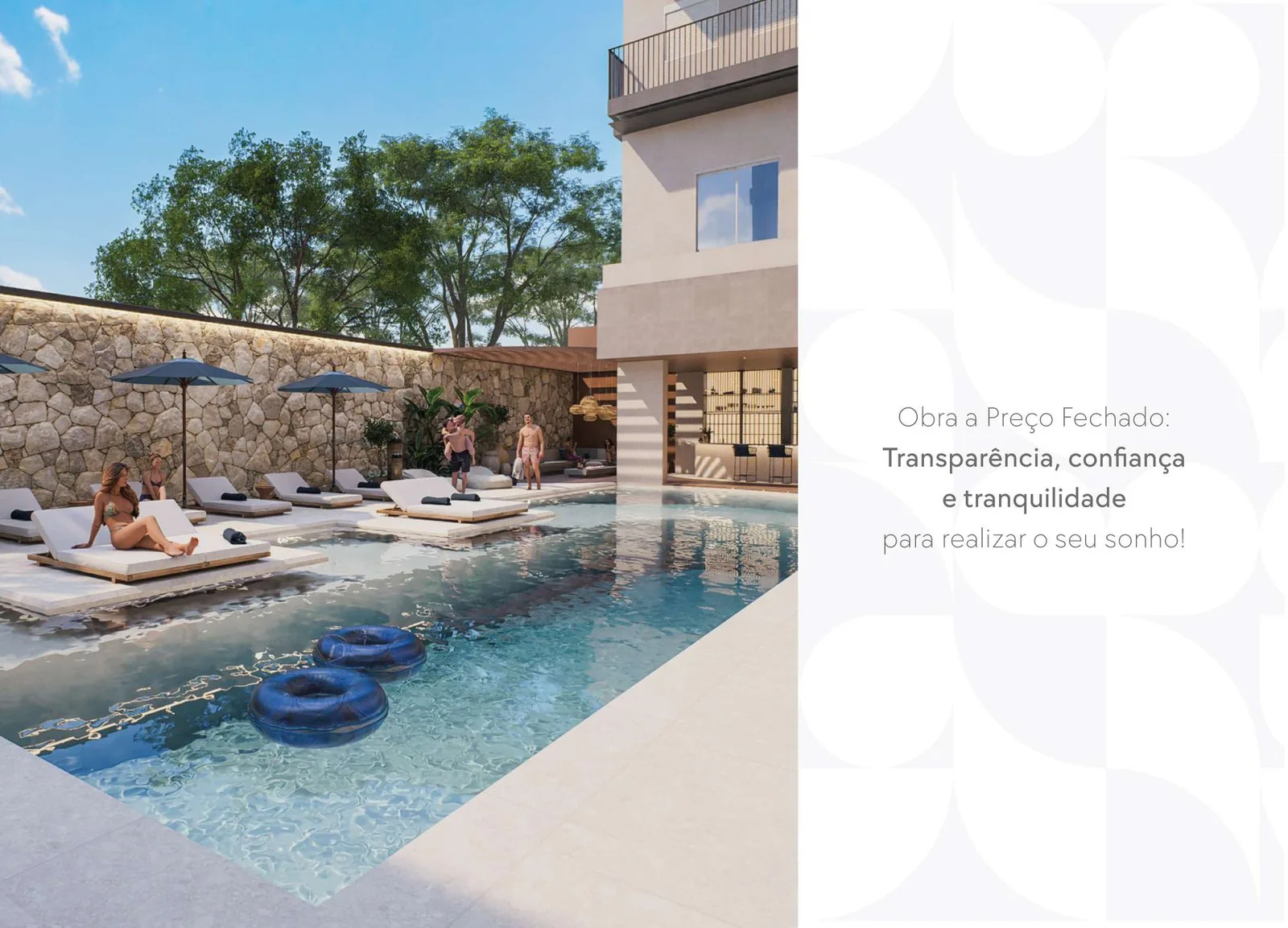 Lumière Residence Club — Apartamento na Planta em Maringá 45 Lumière Residence Club piscina e bar coberto - área de lazer 1700m² Maringá