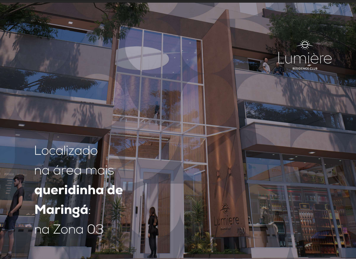 Lumière Residence Club — Apartamento na Planta em Maringá 44 Lumière Residence Club fachada - apartamento na planta Zona 03 Maringá