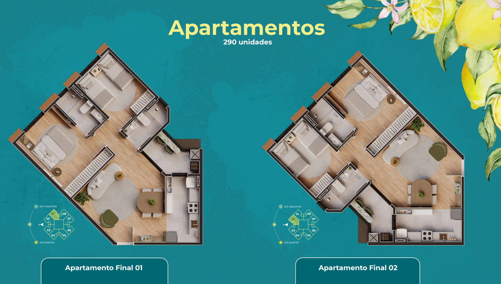 Amalfi Residence Maringá - Lançamento Construtora Design 47 planta amalfi final1e2