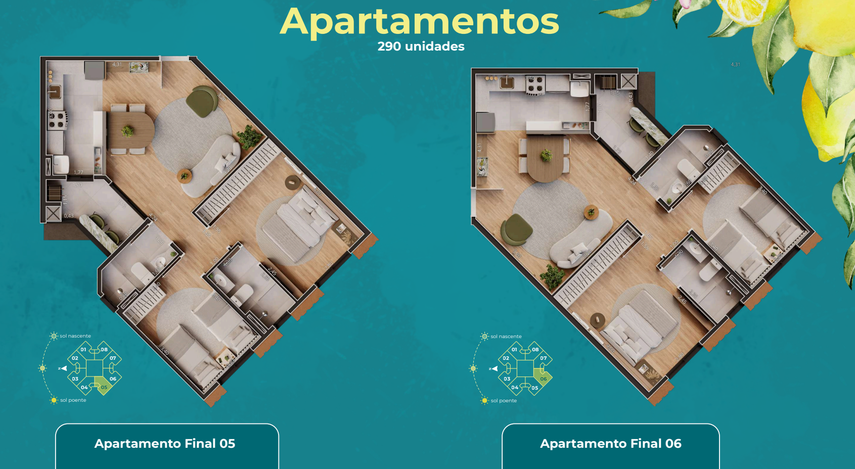 Amalfi Residence Maringá - Lançamento Construtora Design 49 planta amalfi final5e6