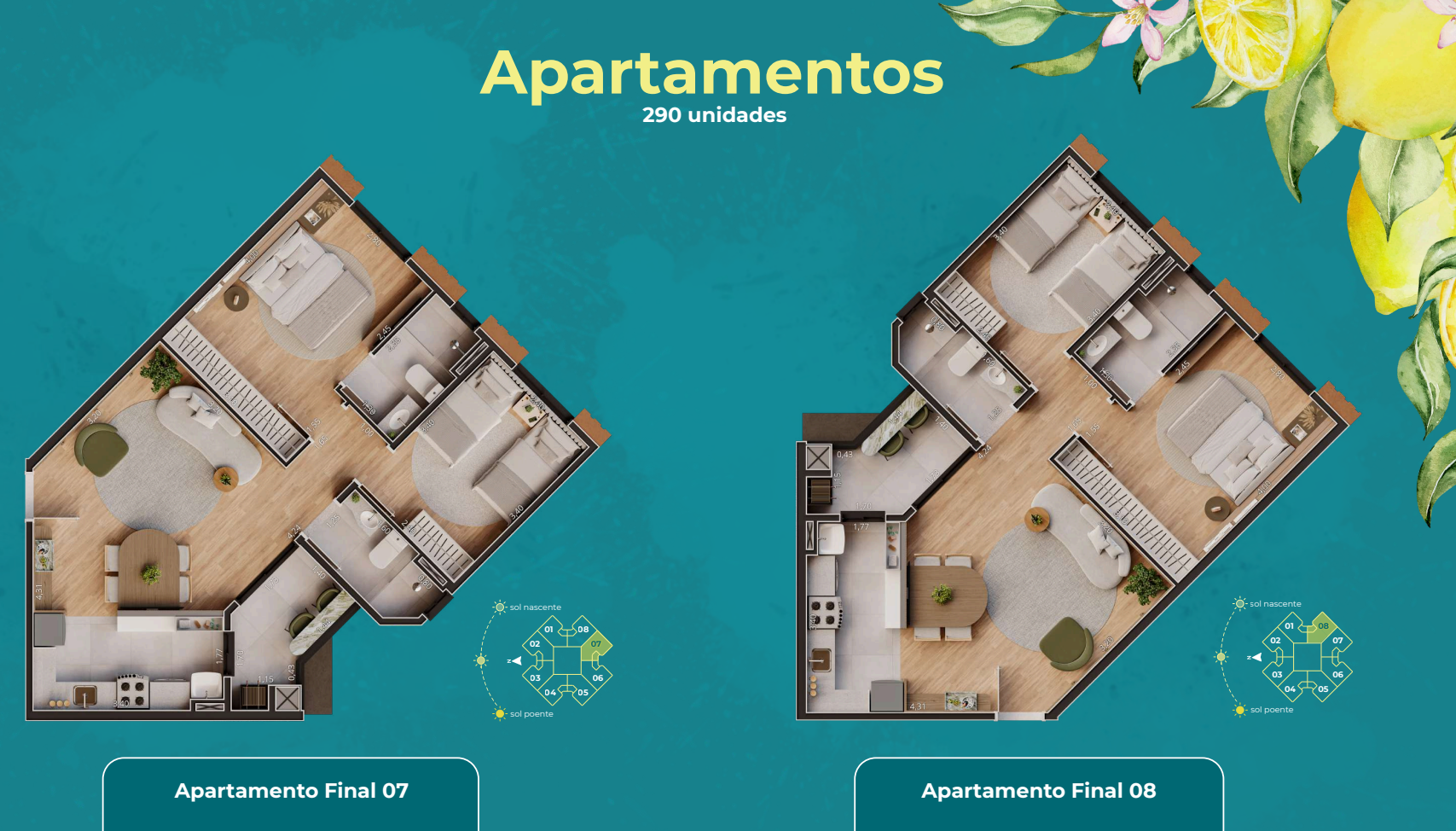 Amalfi Residence Maringá - Lançamento Construtora Design 50 planta amalfi final7e8