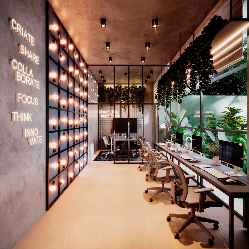 Residencial Baobá Maringá financiamento: studio a 60m² 10 coworking baoba
