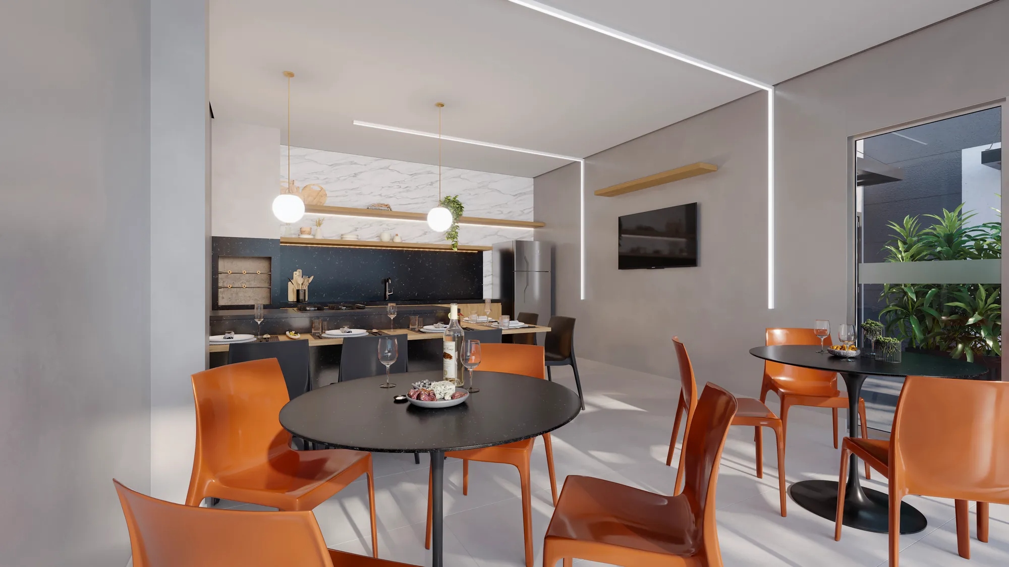 Sensia Jardim Maringá obra: entrega dezembro/2027 e MRV 11 espaco gourmet 2