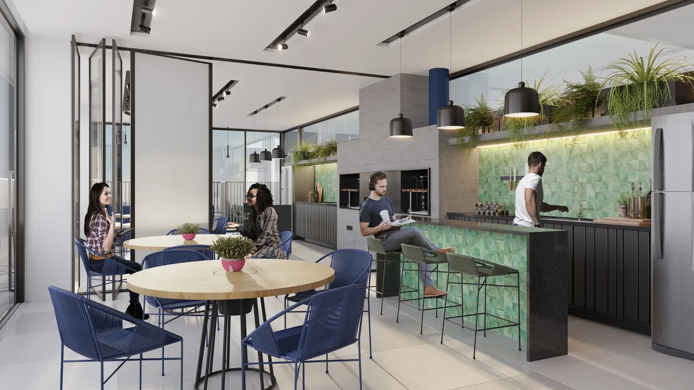 BE Garden Maringá em 2026: entregue ou próximo? Situação 11 espaco gourmet be garden