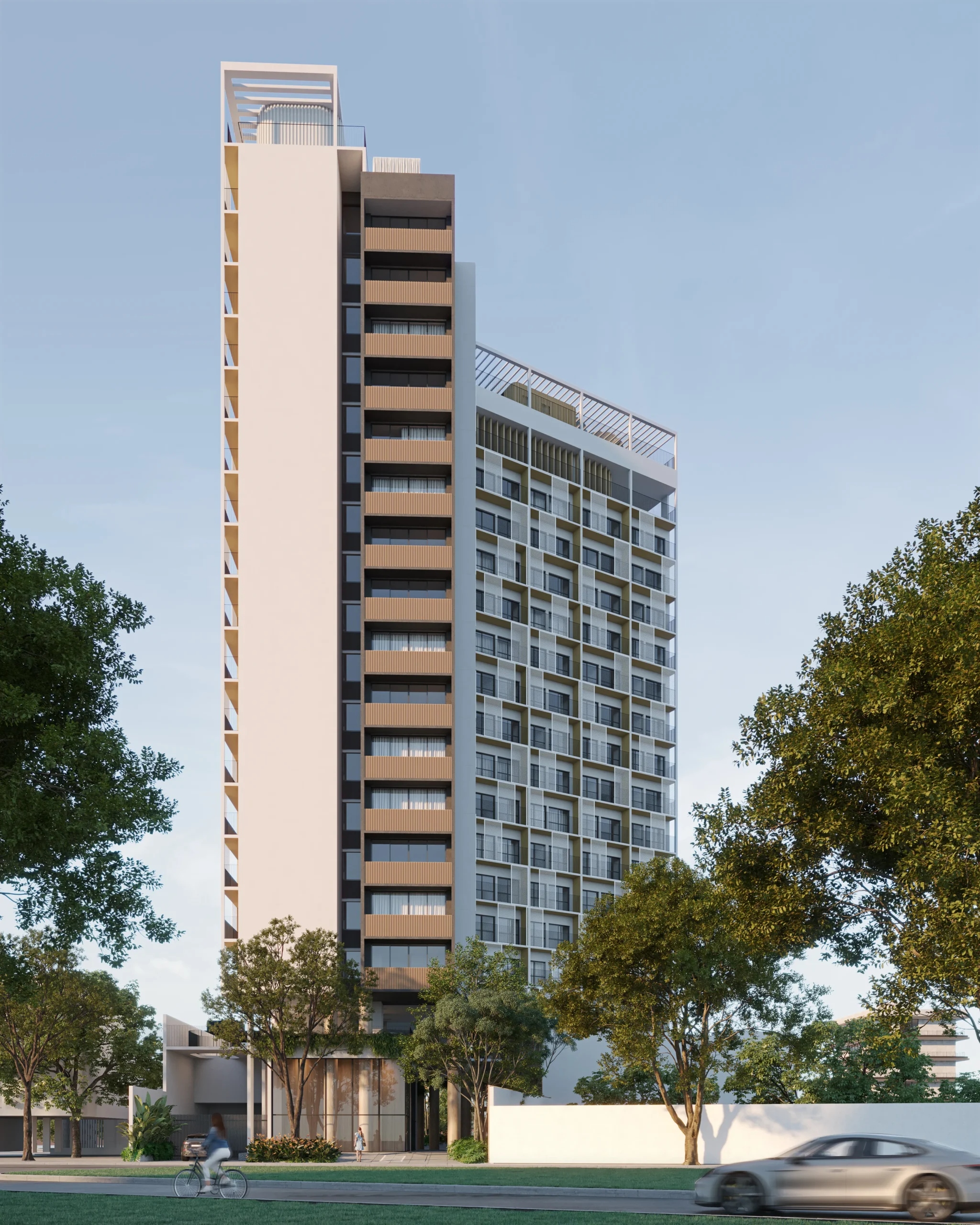 BE Bonifácio Maringá plantas: studio, 67m² e duplex 9 fachada be bonifacio