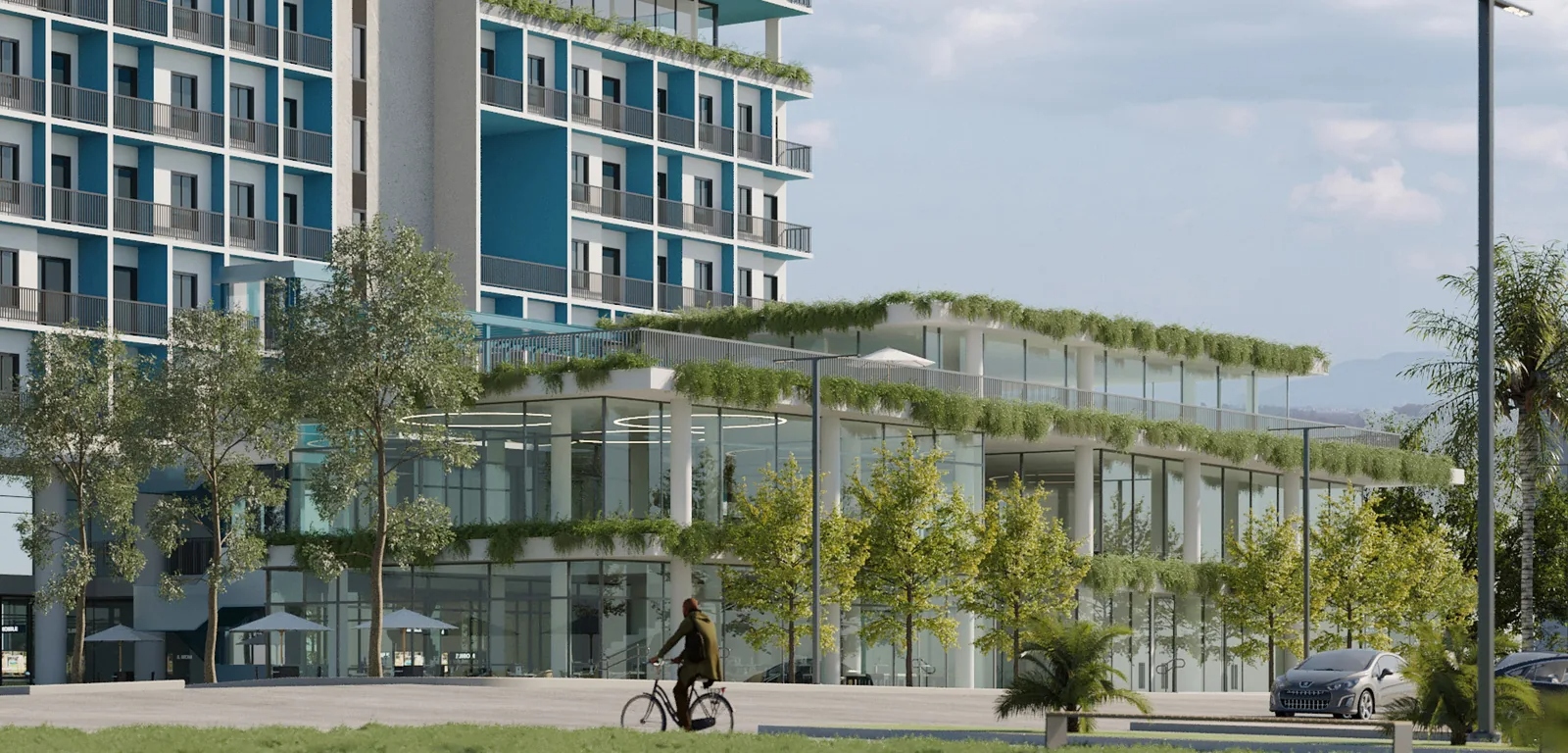 BE Garden Maringá investimento: Housi ativo e yield Zona 08 9 fachada be garden