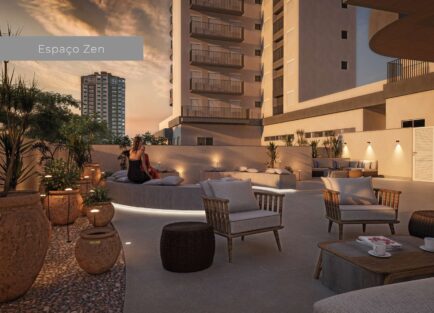 Lumière Residence Club Maringá acabamento: lazer e diferenciais