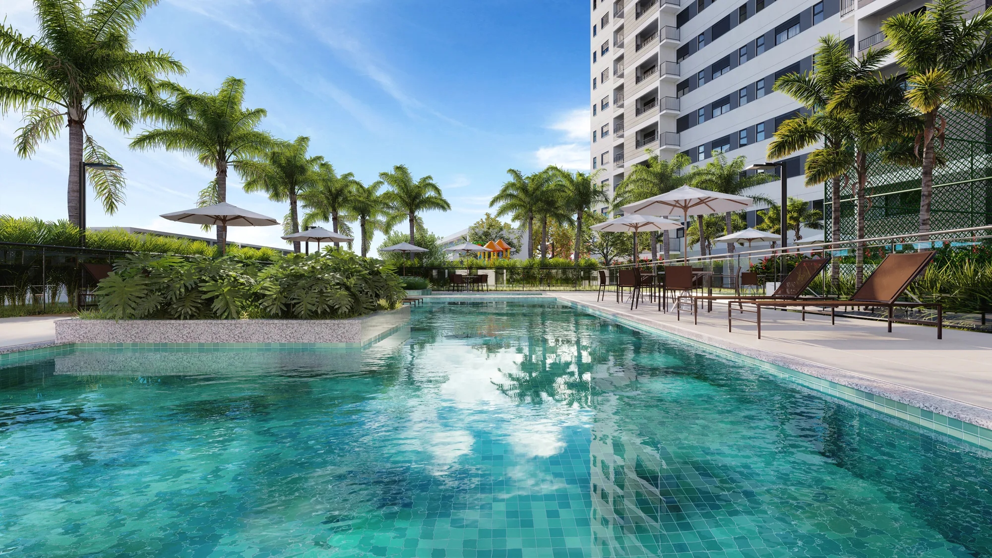 Sensia Jardim Maringá: para quem é? 3 perfis MRV 2026 11 piscina 2